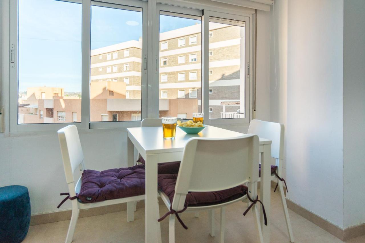 Mp6-Cathedral Views Apt Right On The Beach Málaga Exterior foto