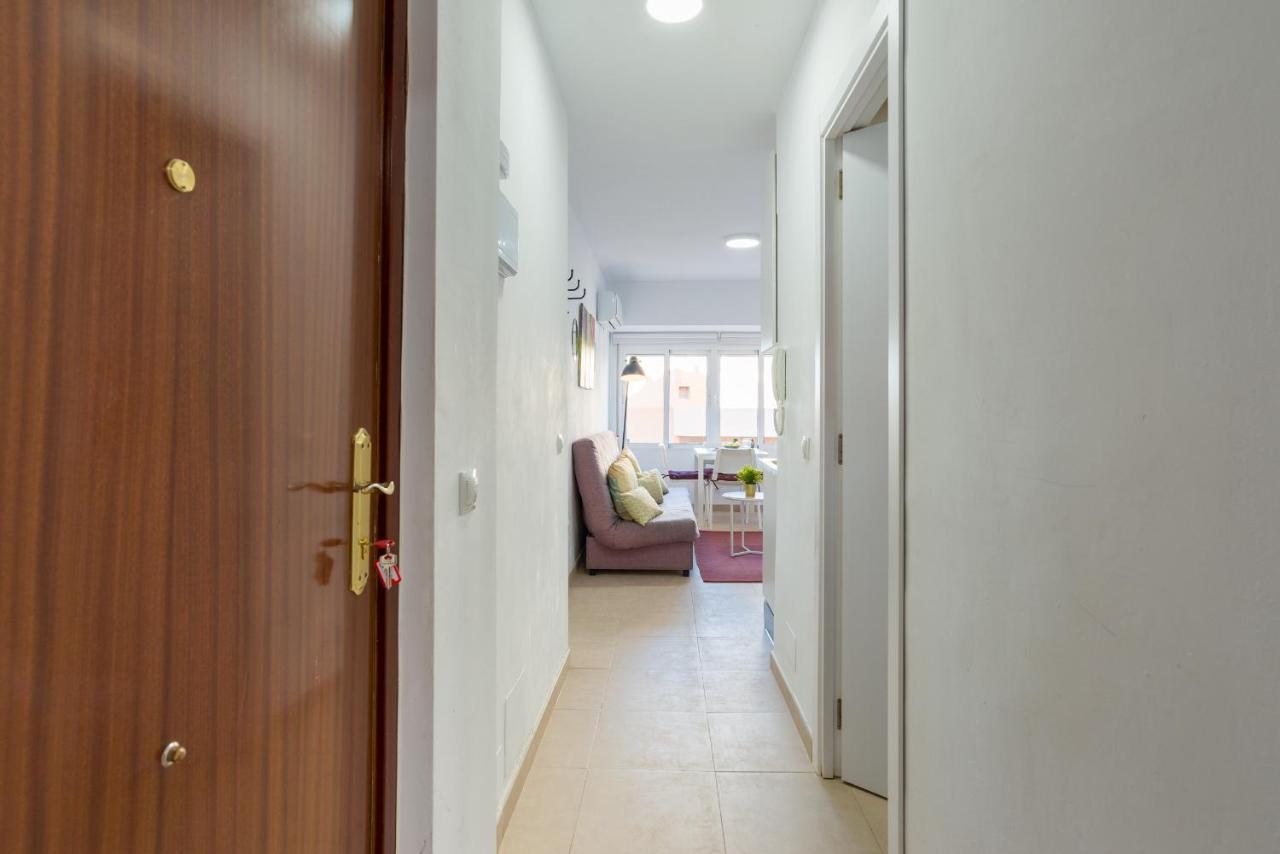 Mp6-Cathedral Views Apt Right On The Beach Málaga Exterior foto