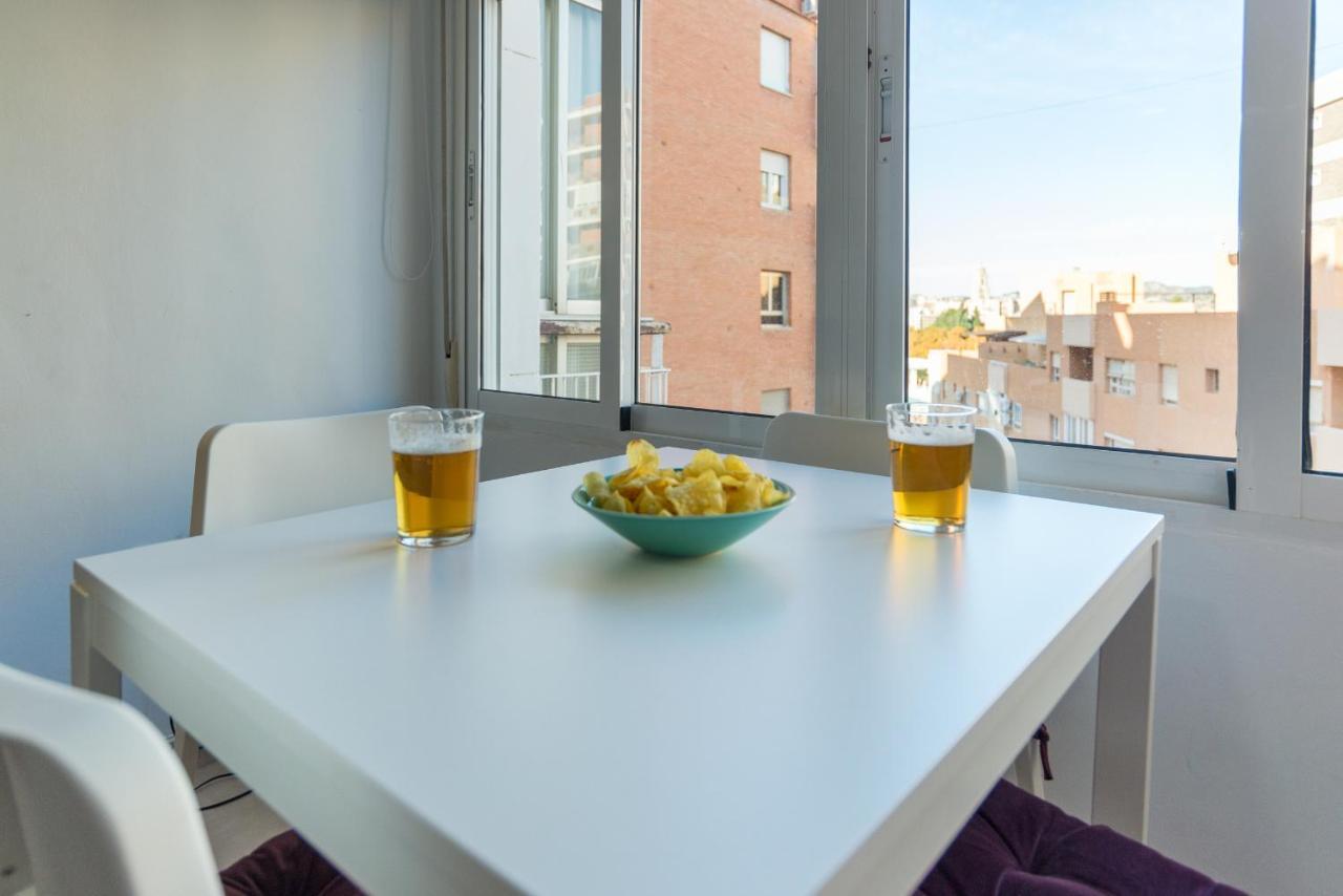 Mp6-Cathedral Views Apt Right On The Beach Málaga Exterior foto