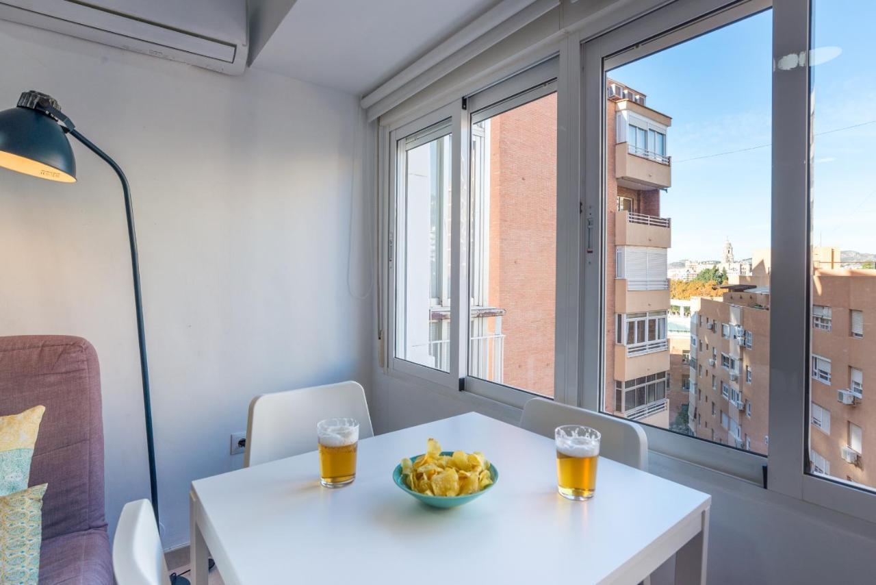Mp6-Cathedral Views Apt Right On The Beach Málaga Exterior foto