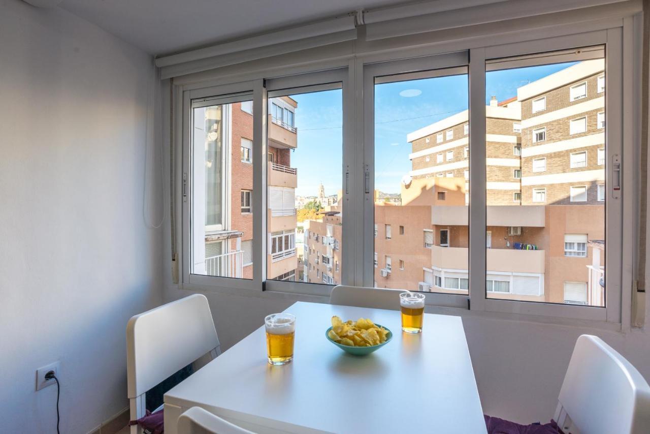 Mp6-Cathedral Views Apt Right On The Beach Málaga Exterior foto